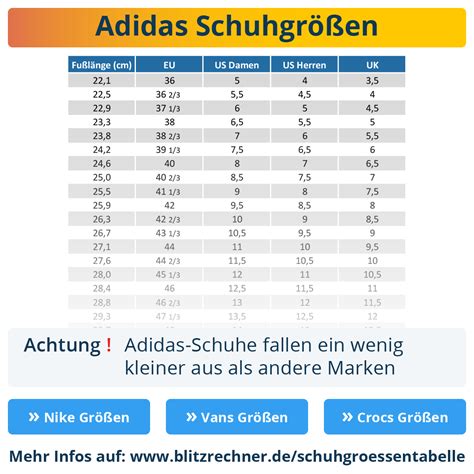 adidas größe|adidas herrenschuhe größentabelle.